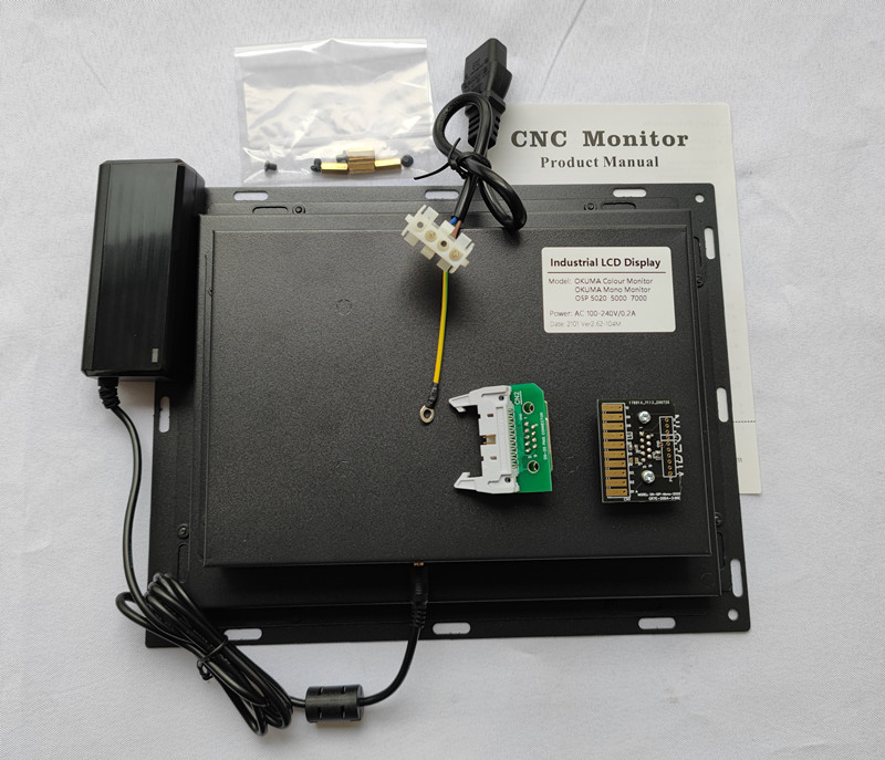 大隈 Okuma 5000-5020 LCD 显示器安装过程
